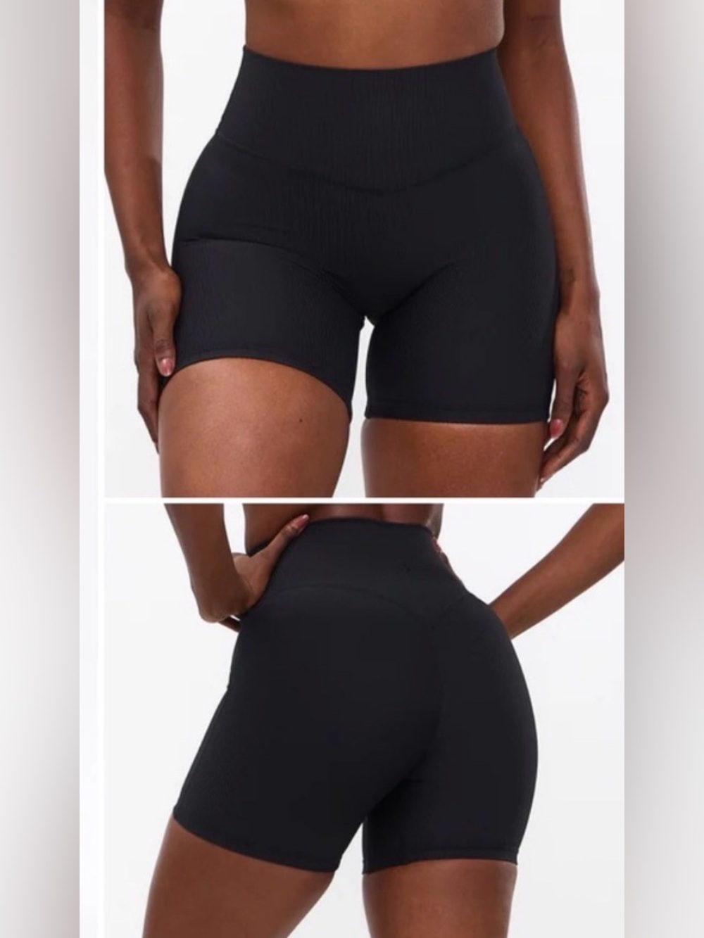 NWT BuffBunny Material Girl Ribbed Short - Picture 2 of 5